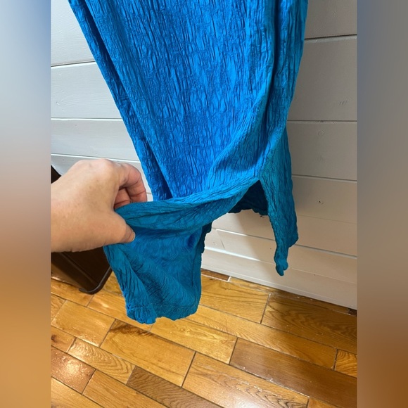 DONNA RICCO - Blue Sleeveless Dress Size 20W - Picture 8 of 11